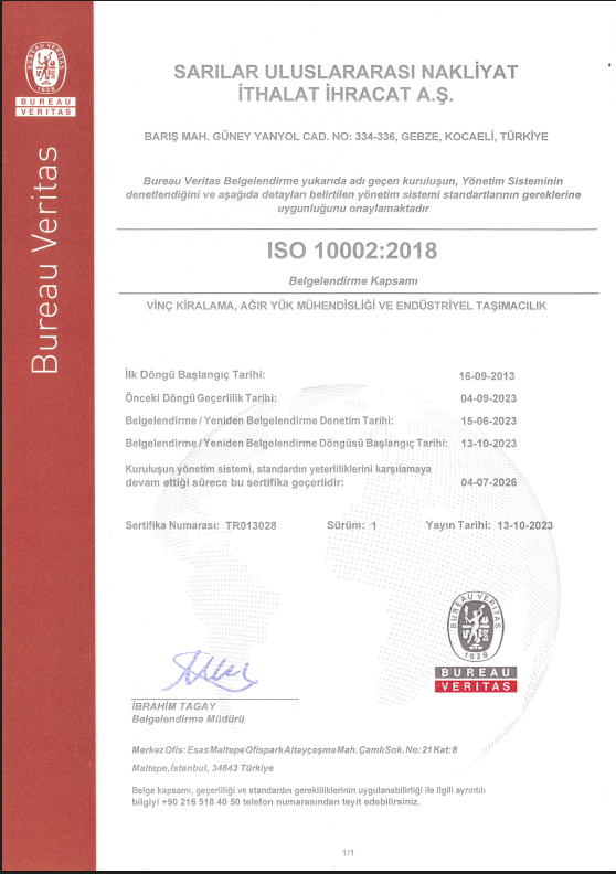 ISO-10002 -TR